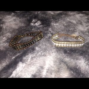 2 American eagle bracelets